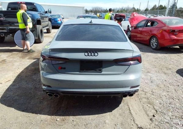Audi S5 cena 99000 przebieg: 76863, rok produkcji 2019 z Międzylesie małe 67